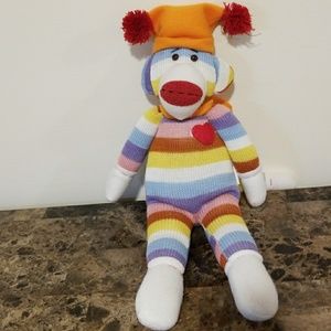 Large unisex sock monkey